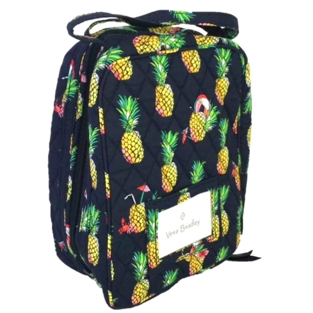 NWT Vera Bradley Lunch Bunch Toucan Party Pineapple OS